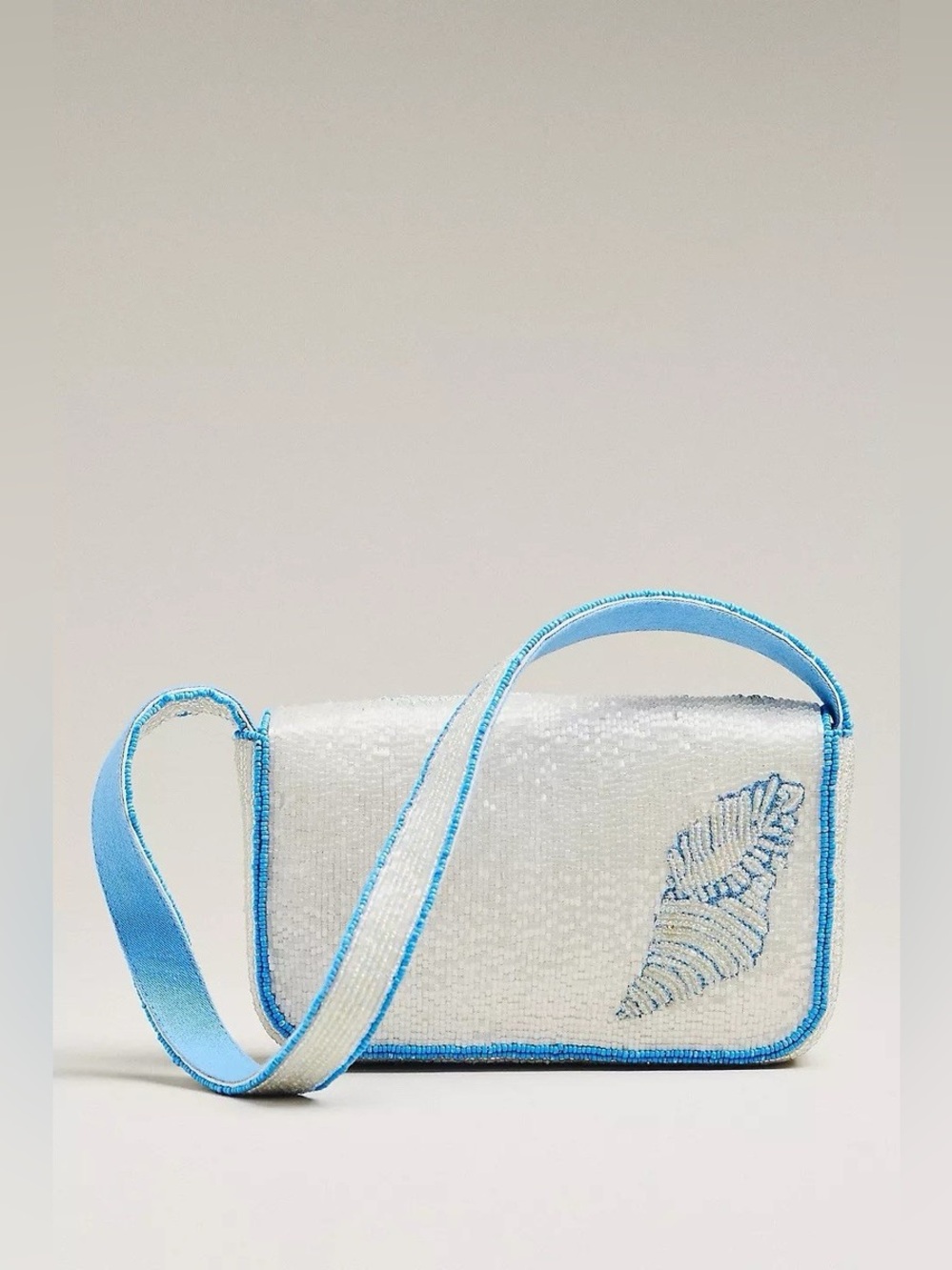 Anthropologie Fiona Beaded Bag: Icon Edition Seashells - Picture 2 of 7